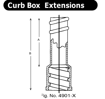 2 ½” Cast Iron Curb Box