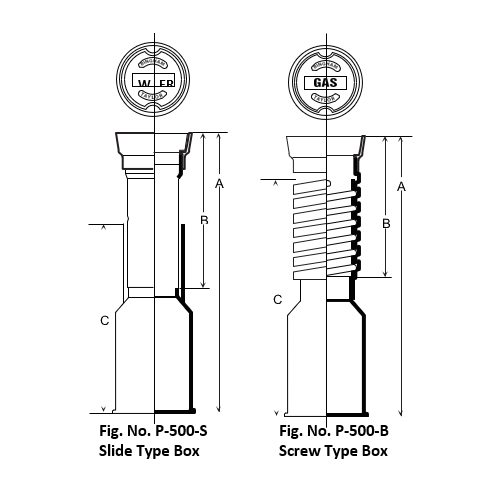 5 ¼” Plastic Valve Box