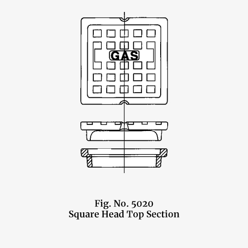 7" 3-Piece Cast Iron Valve Box