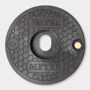 Maverick Plastic Meter Lid with Thru Hole
