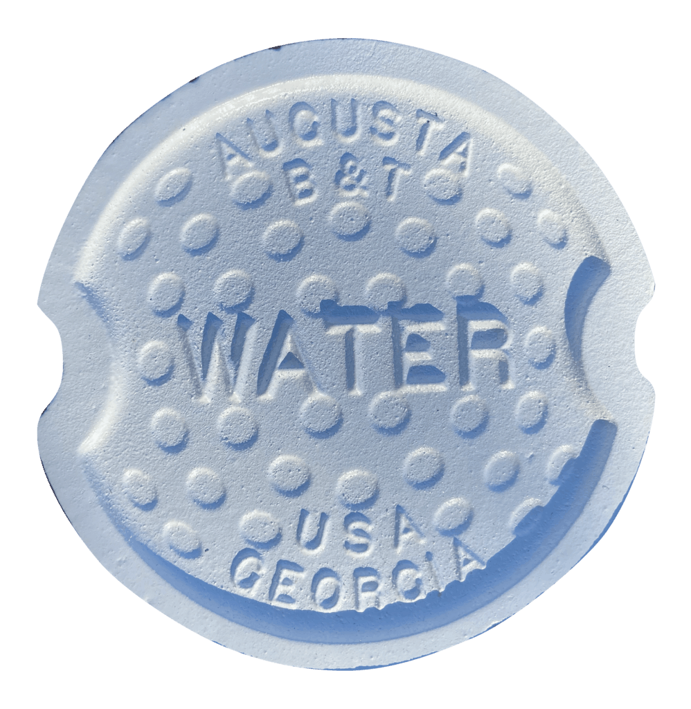 Augusta Georgia Water Lid Custom