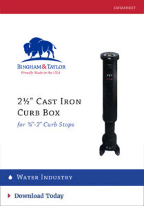 Cast Iron Curb Box Datasheet