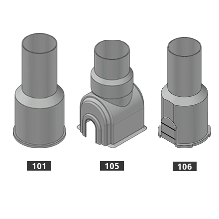 Gas_4-5-7-Plastic-Bottom Bells_101-105-106